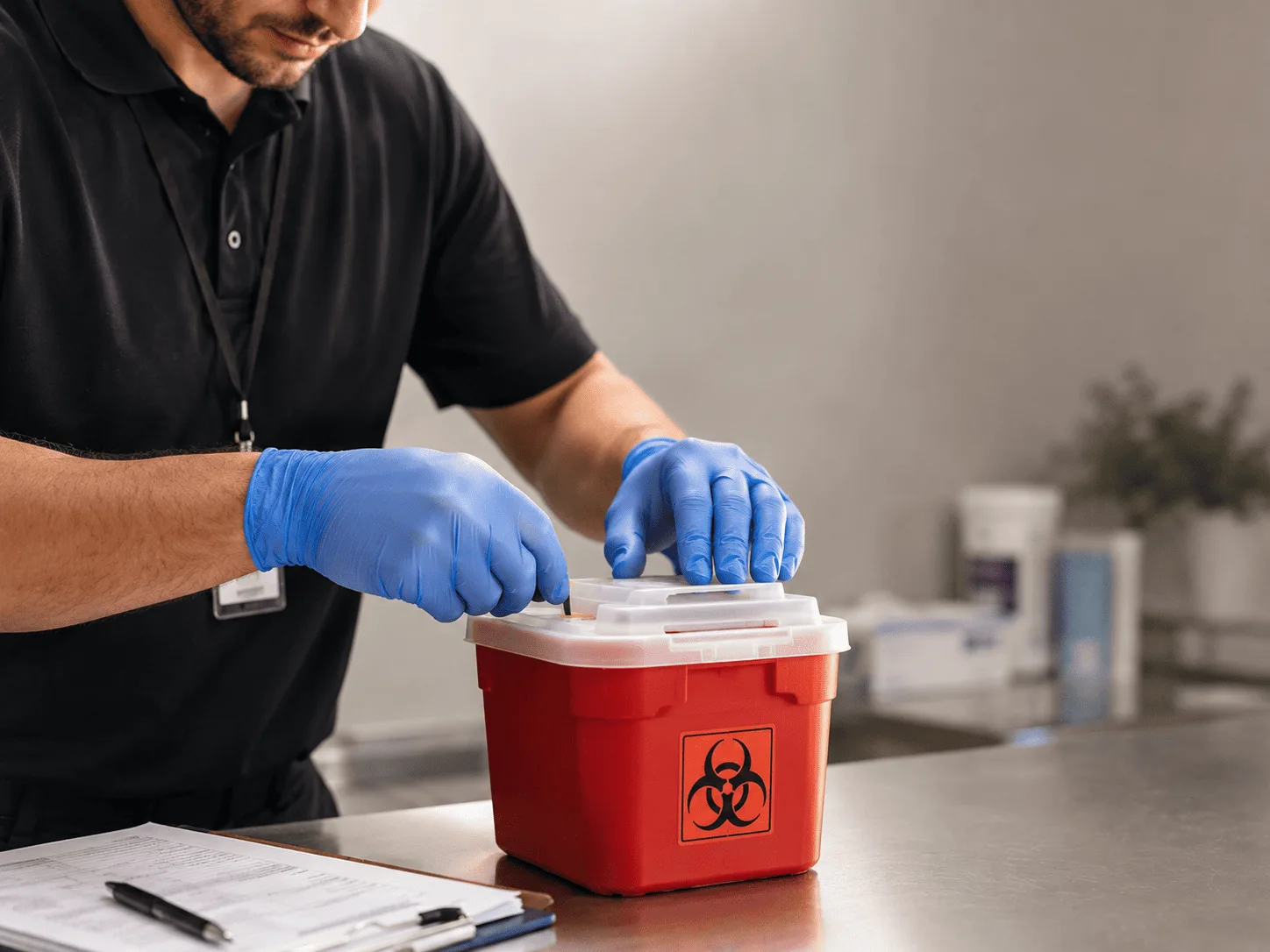 Why choose Sharps Waste Disposal in Deckerville, MI
